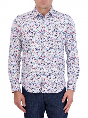 Robert Graham Bavaro Motion Long Sleeve Button Down Shirt Multi | KOMNSB031
