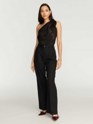 Robert Graham Cassandra Pant Czarne | ASQHPV843