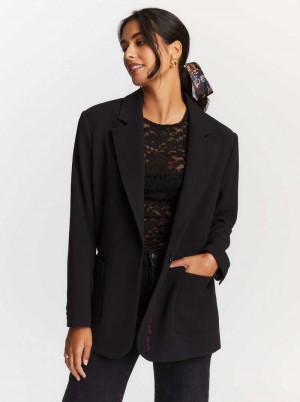 Robert Graham Dylan Jacket Czarne | XWUKQL309