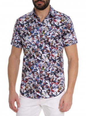 Robert Graham Kileen Short Sleeve Button Down Shirt Multi | GALDVI625