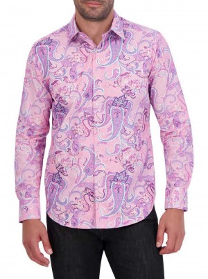 Robert Graham Limited Edition The Goody Long Sleeve Button Down Shirt Multi | DQHYZB432