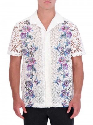 Robert Graham Limited Edition Vine Vista Short Sleeve Button Down Shirt Multi | IHRSWY691
