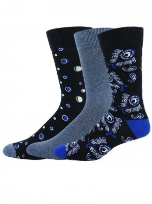 Robert Graham Polka Dots 3 Pack Socks Multi | CVEYHB260